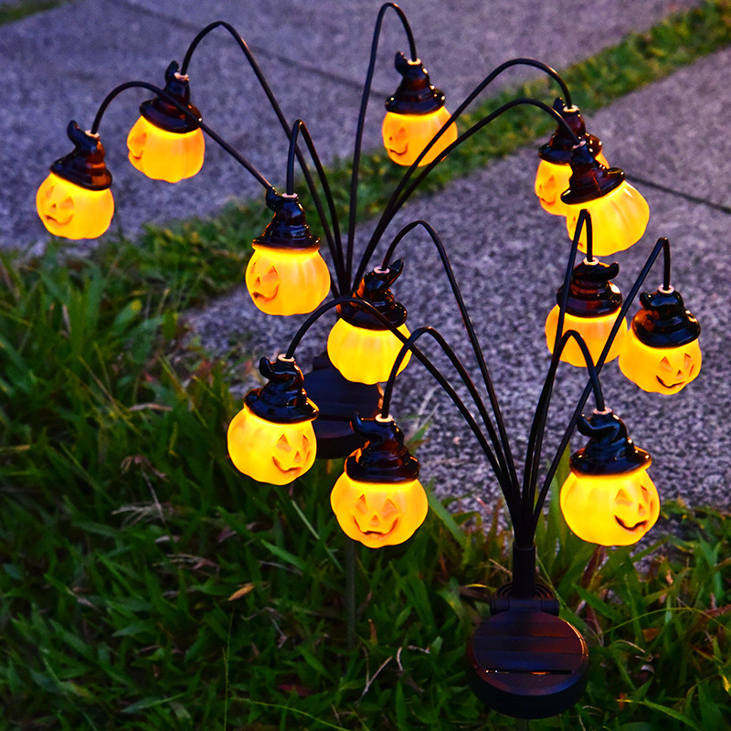 Outdoor Yard Power Stake - Solarna lampa ogrodowa na Halloween, 6