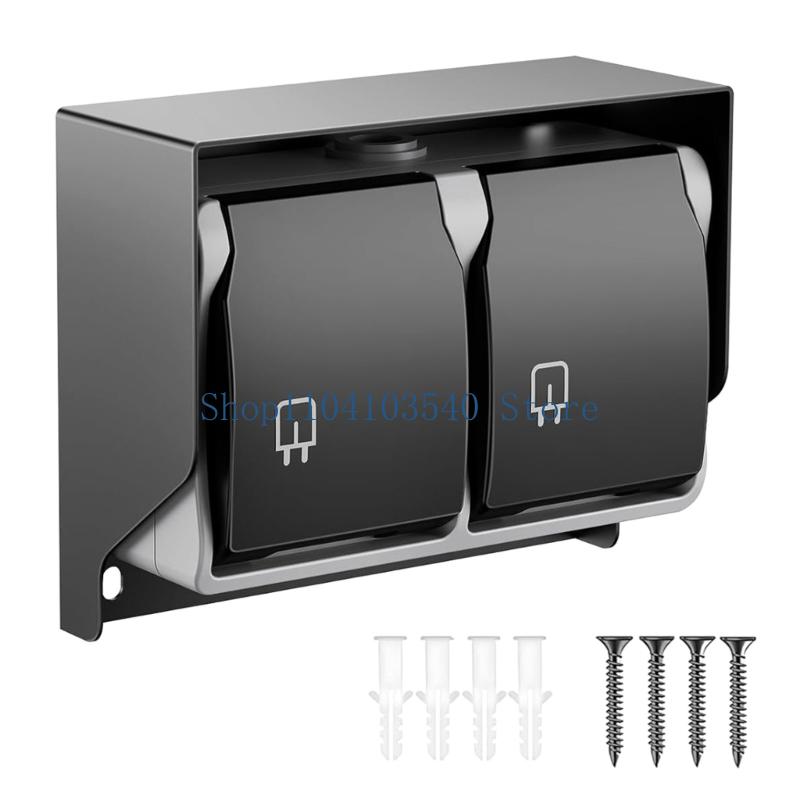 Outdoor Power Socket Cover - 02DC Elektryczne Gniazdo Dwuoletne Gniazdo z