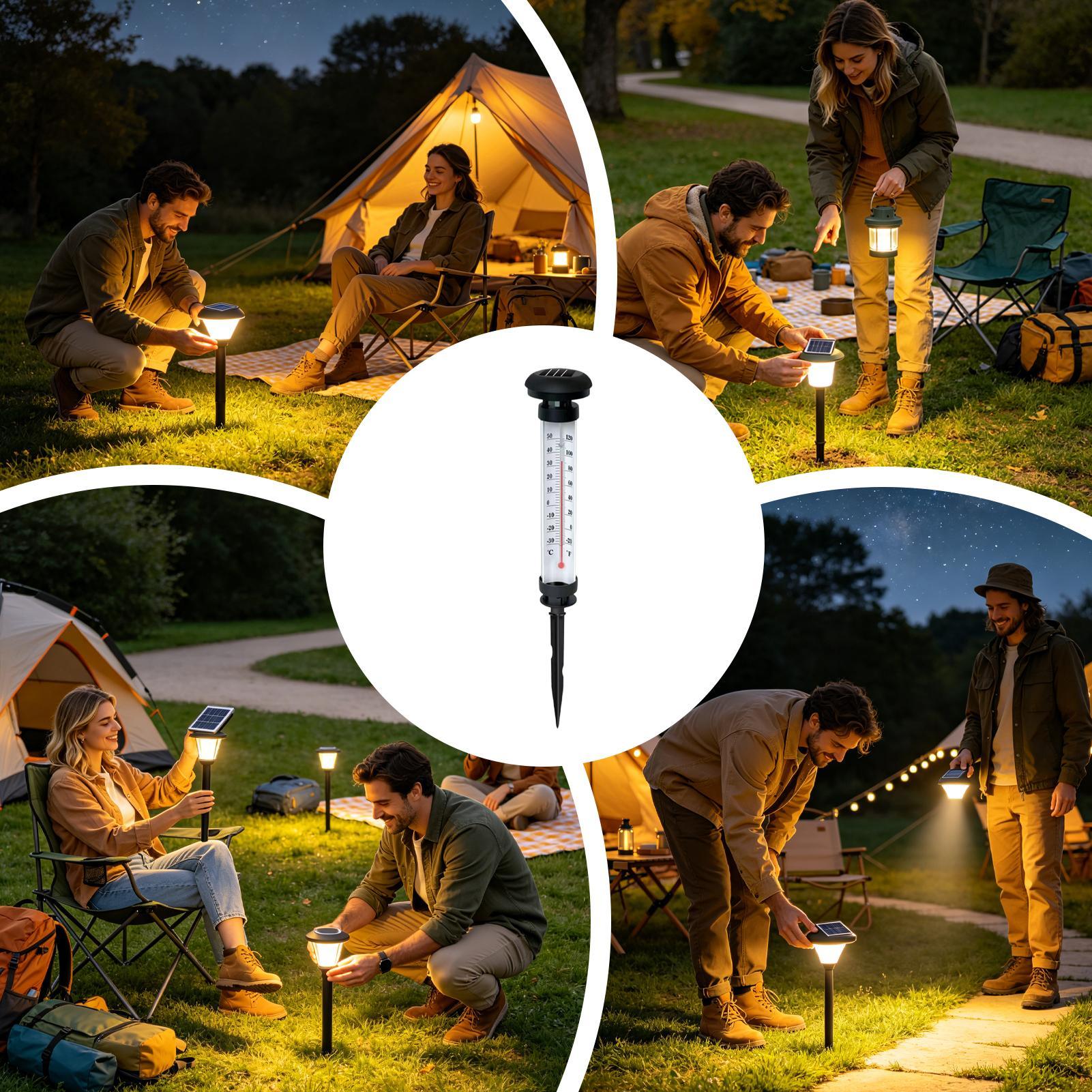 Automatyczne, wodoodporne lamp – Outdoor Yard Power Stake recenzja i cena