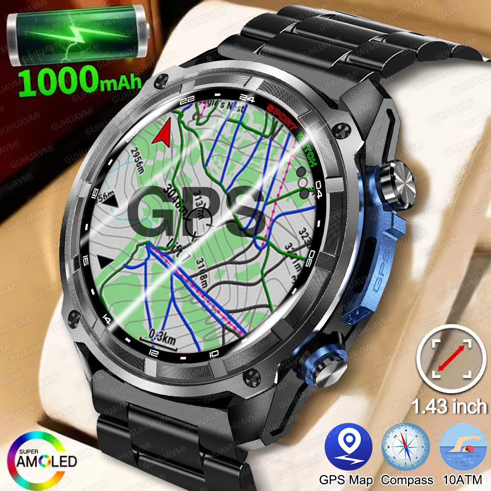 Smartwatch T-Rex3 Pro GPS z ma – Outdoor Power Meter Box recenzja i cena