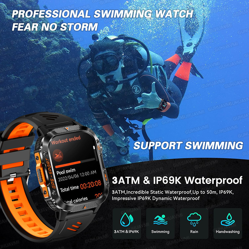 Smartwatch męski 2025 z GPS, d – Outdoor Power Meter Box recenzja i cena