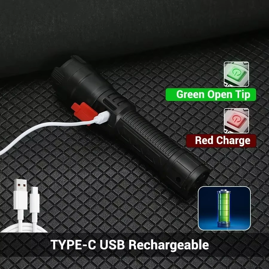 Latarki LED o dużej mocy, takt – Outdoor Power Usb recenzja i cena