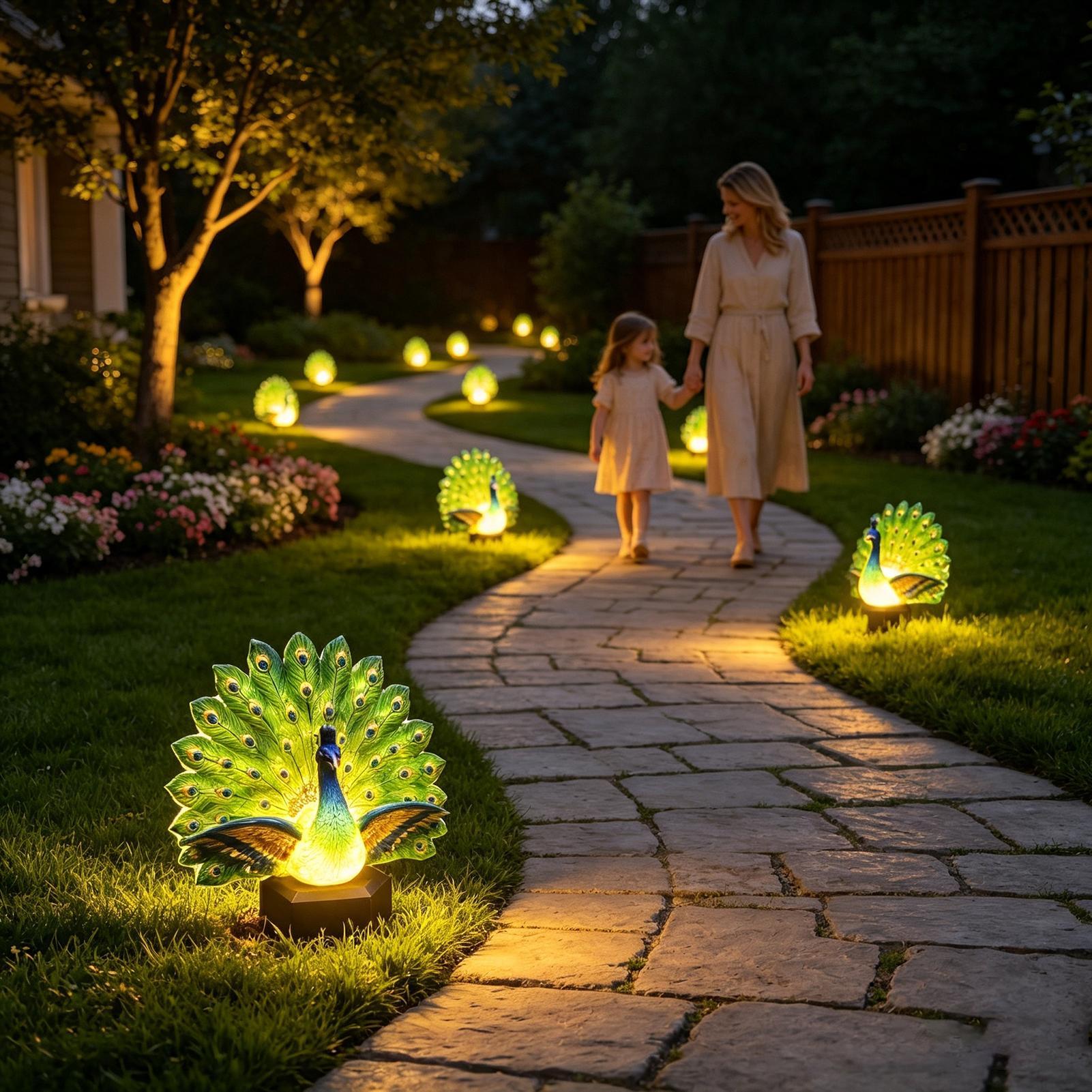 Solarna rzeźba ptaka do ogrodu – Outdoor Yard Power Stake recenzja i cena