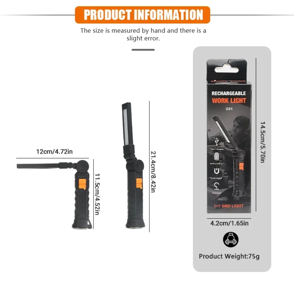Przenośna latarka LED COB łado – Outdoor Power Usb recenzja i cena