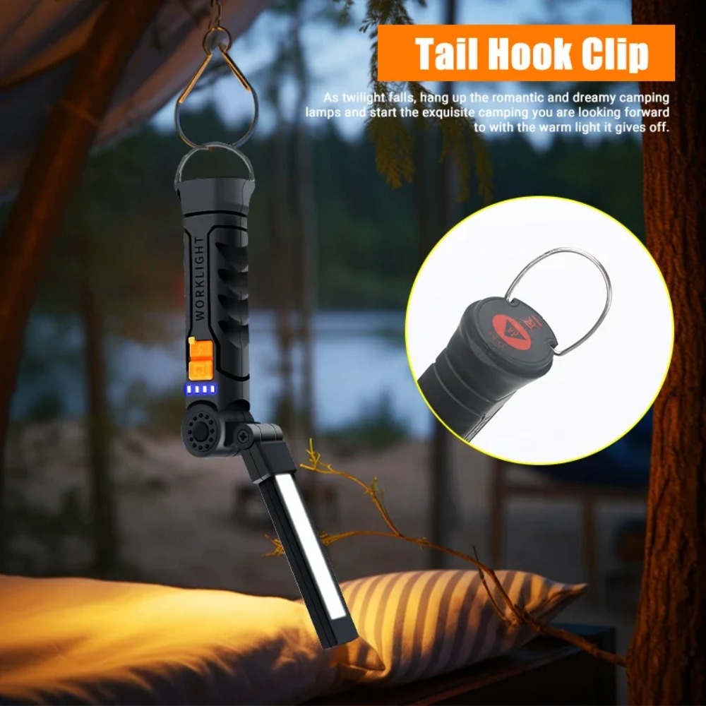 Przenośna latarka LED COB łado – Outdoor Power Usb recenzja i cena