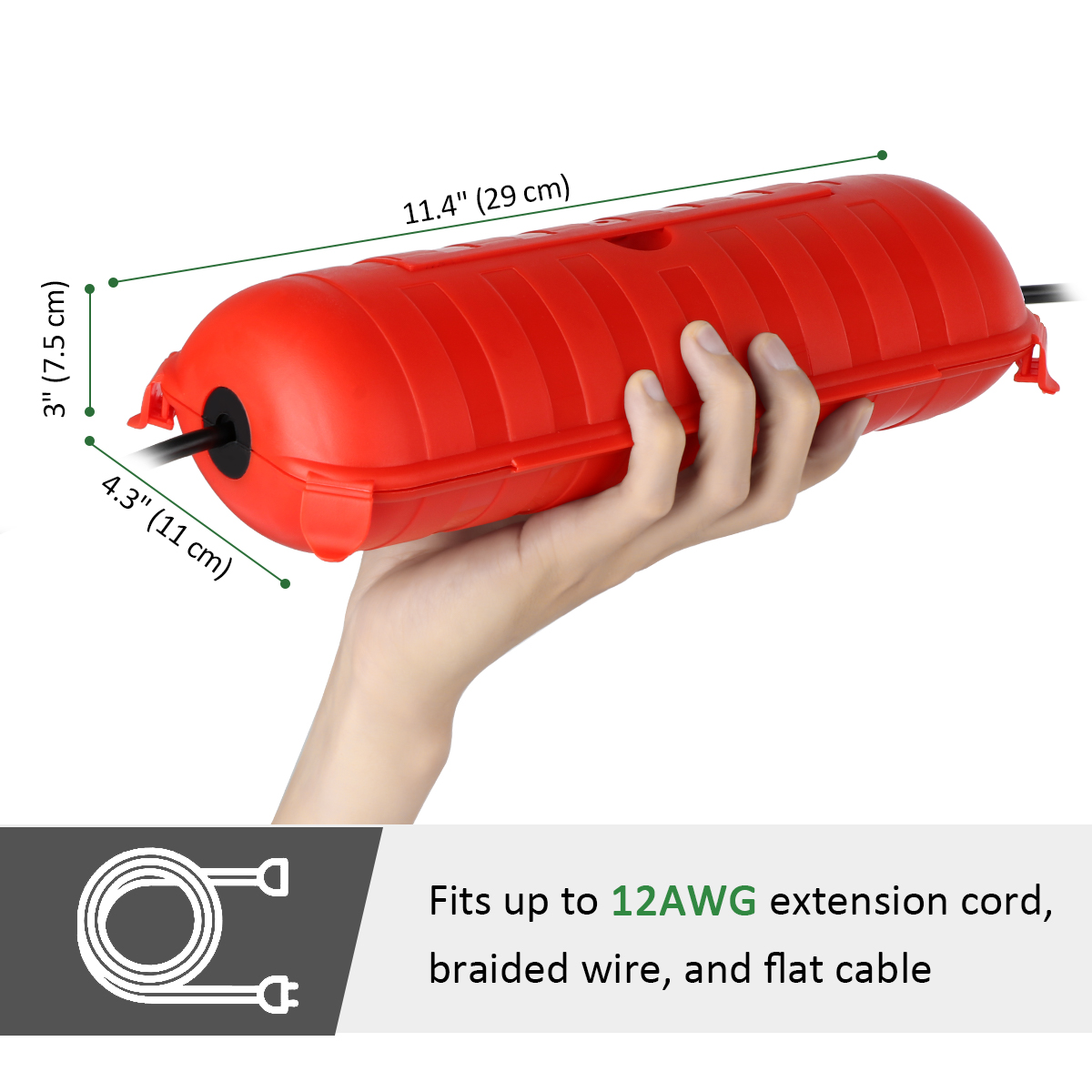 Wodoodporna skrzynka zasilając – Outdoor Power Outlet Waterproof recenzja i cena