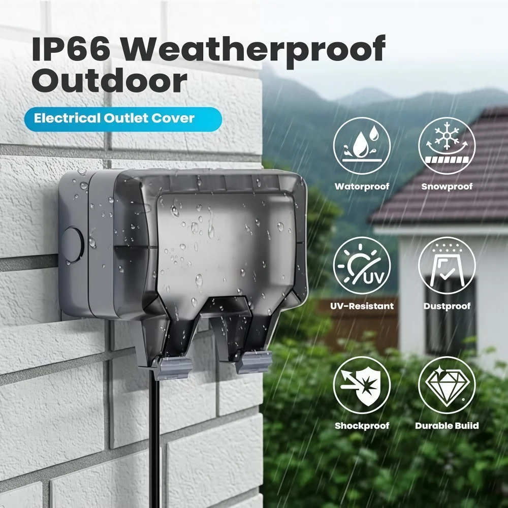 Wodoodporne gniazdo zewnętrzne – Outdoor Power Point Cover recenzja i cena