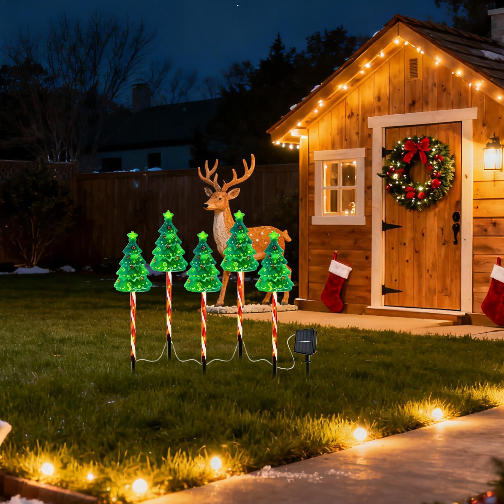 Świąteczne lampki solarne na c – Outdoor Yard Power Stake recenzja i cena