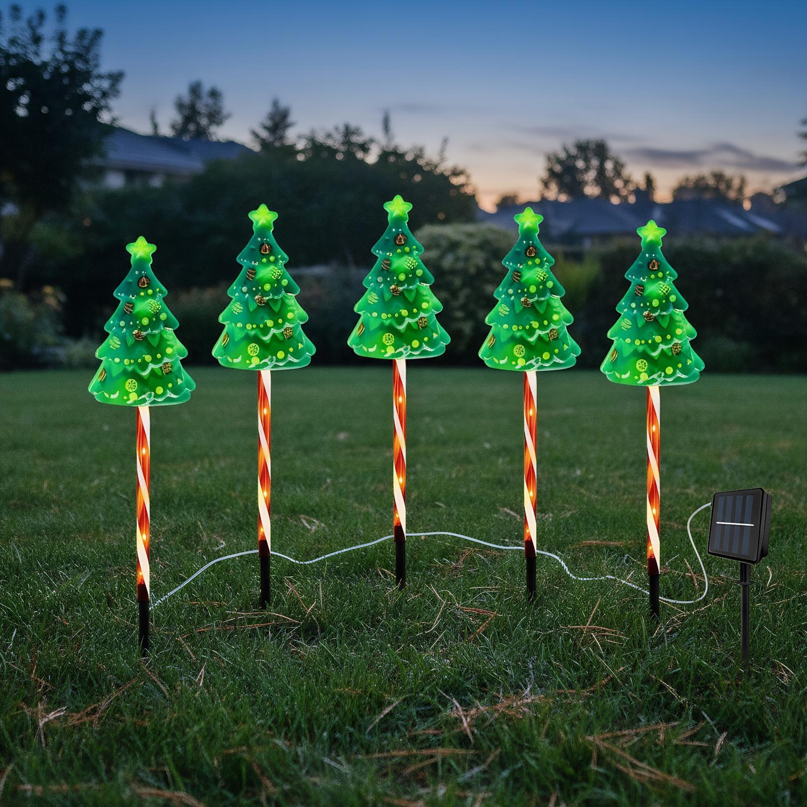 Świąteczne lampki solarne na c – Outdoor Yard Power Stake recenzja i cena