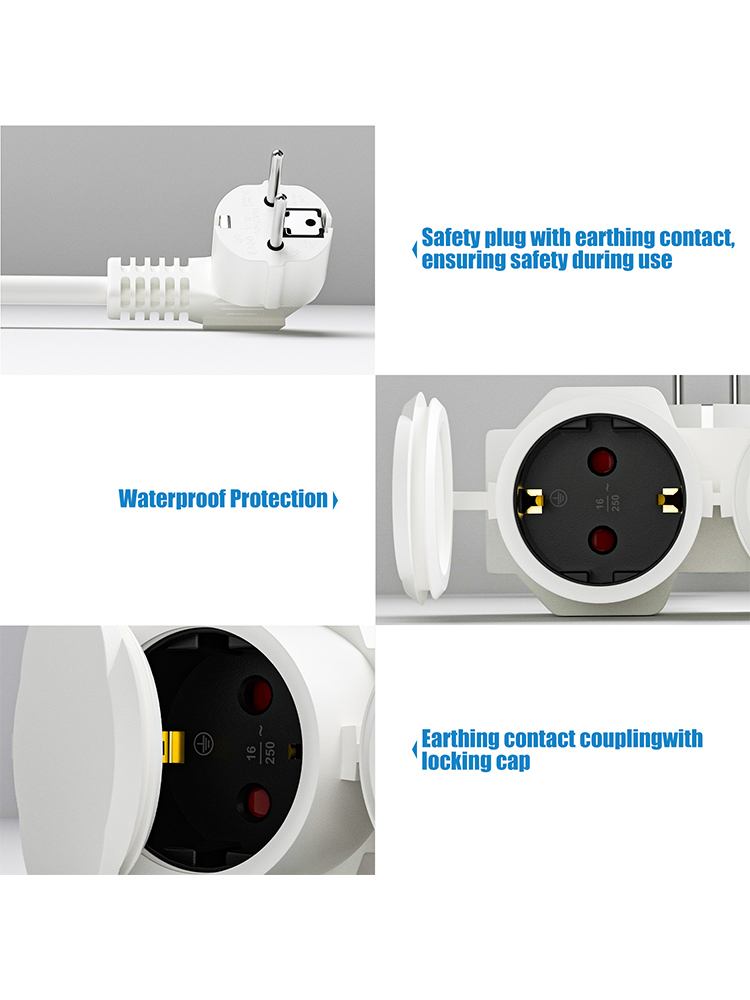 Przedłużacz EU z 2 gniazdami S – Outdoor Power Socket Cover recenzja i cena