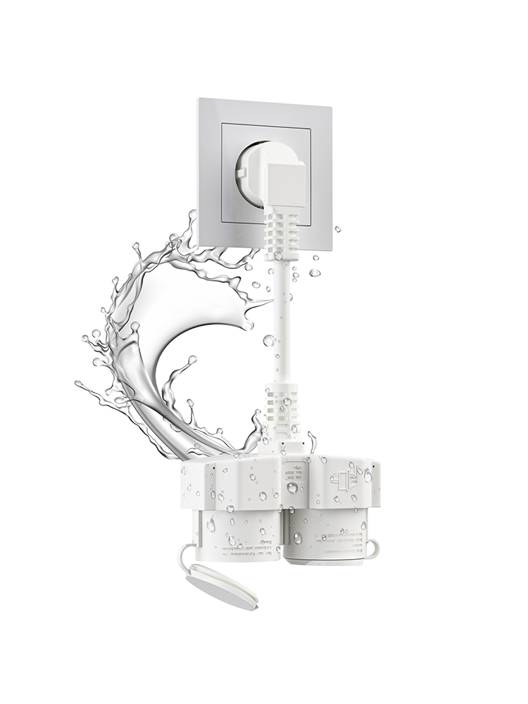 Przedłużacz EU z 2 gniazdami S – Outdoor Power Socket Cover recenzja i cena