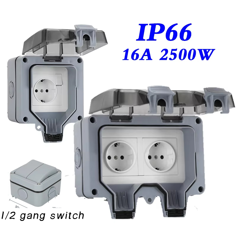 EU KR zewnętrzne wodoodporne g – Outdoor Power Outlet Waterproof recenzja i cena
