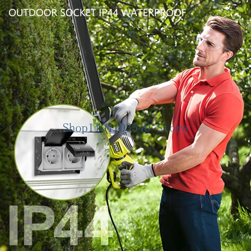 02DC Elektryczne Gniazdo Dwuol – Outdoor Power Socket Cover recenzja i cena
