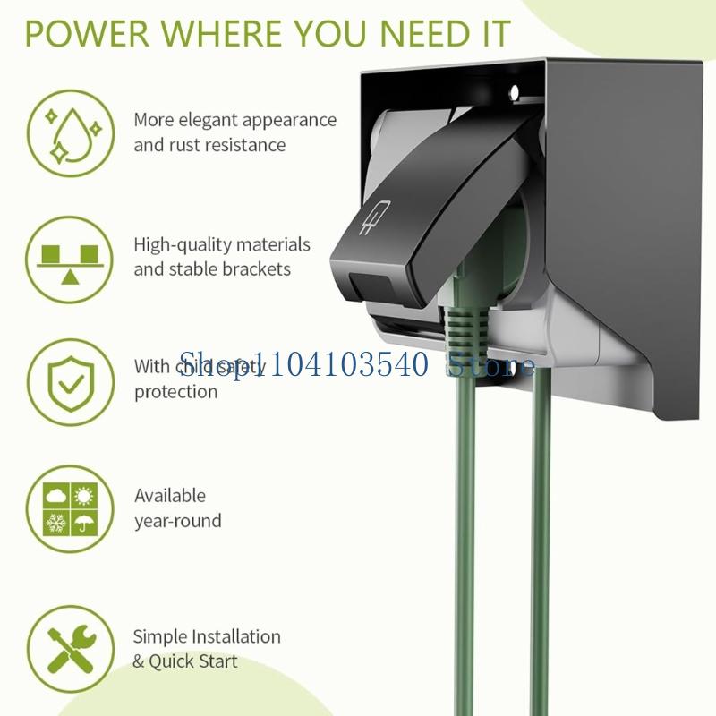 02DC Elektryczne Gniazdo Dwuol – Outdoor Power Socket Cover recenzja i cena