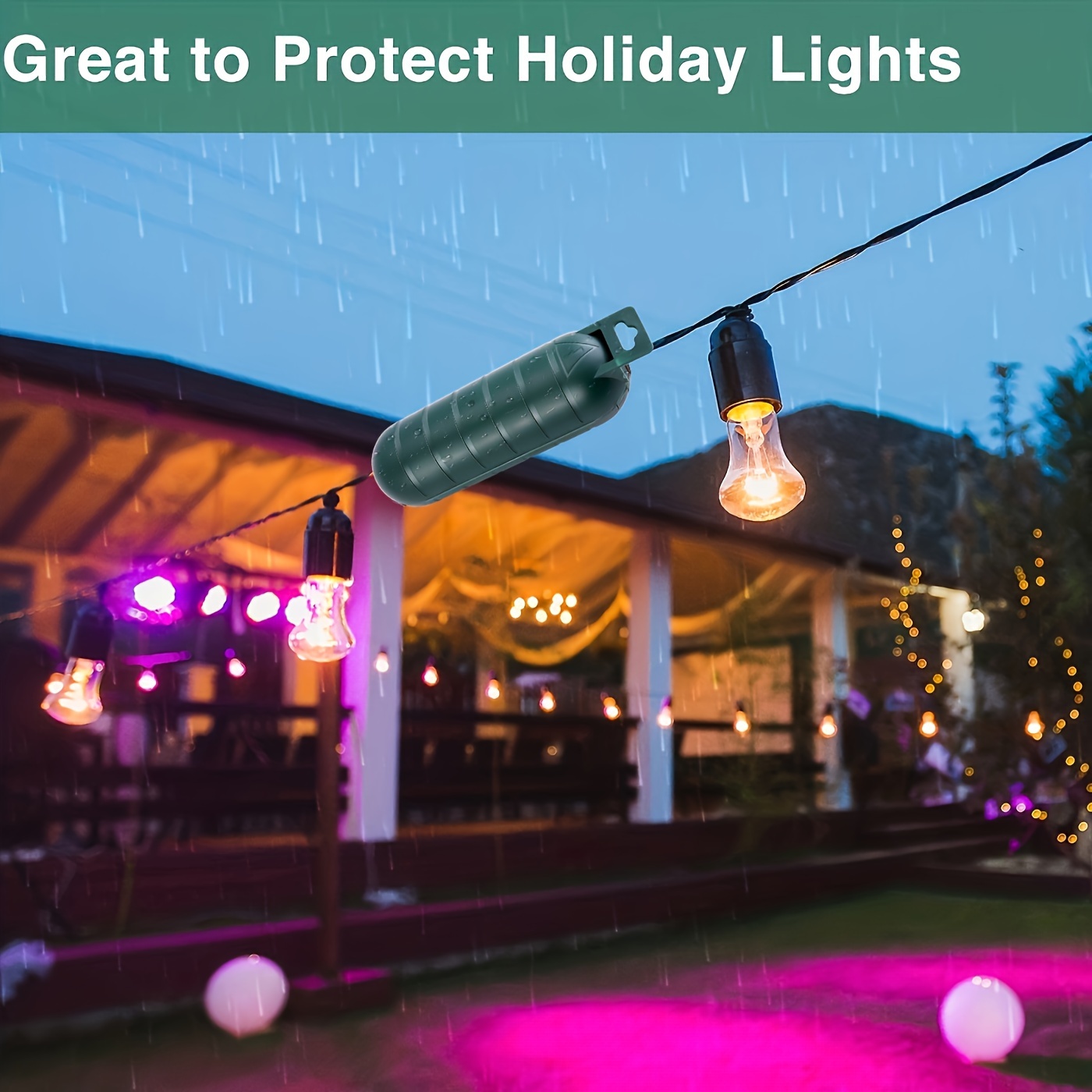 4 szt. Przedłużacz zewnętrzny  – Outdoor Power Socket Cover recenzja i cena