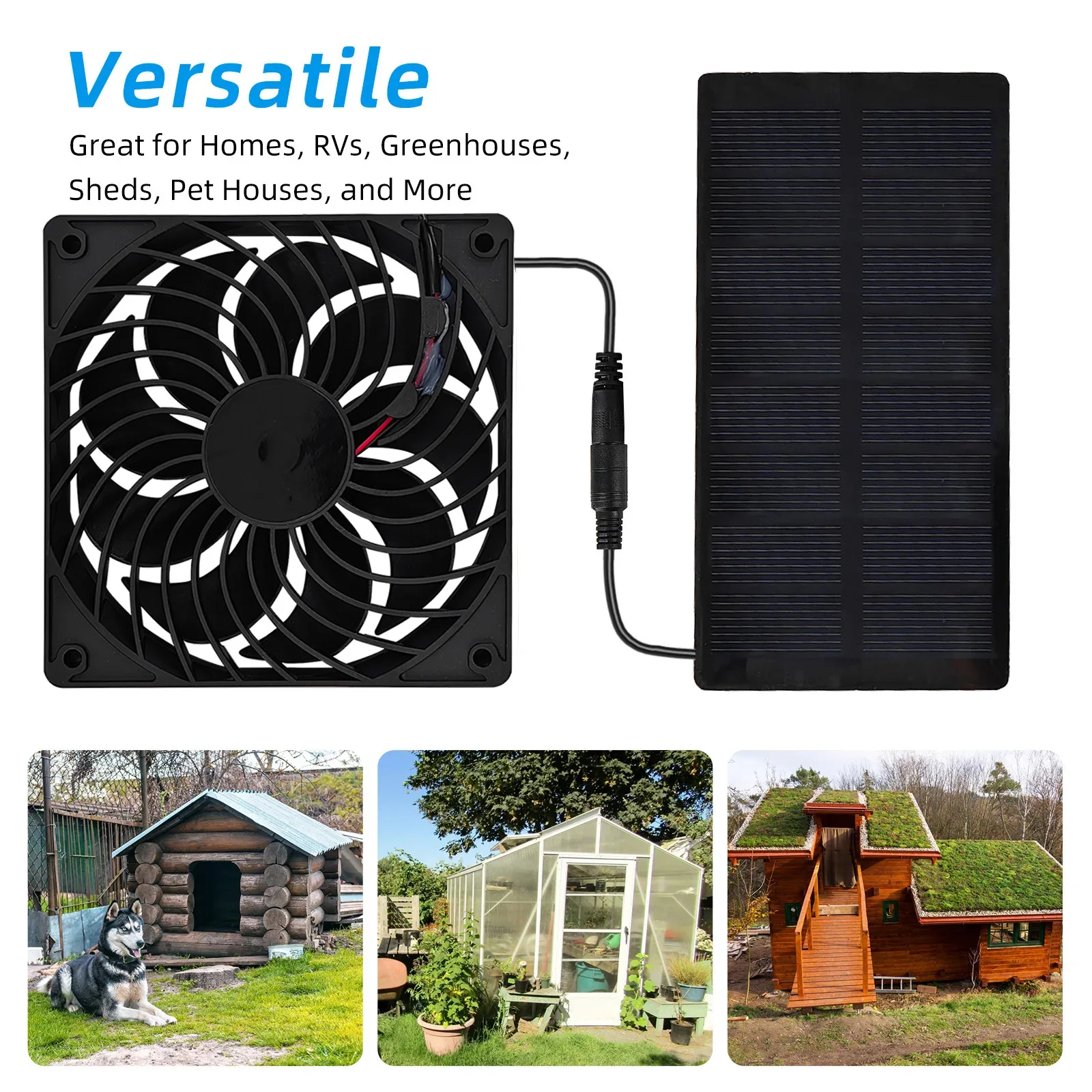 Zasilany energią słoneczną, wo – Outdoor Power Vent recenzja i cena