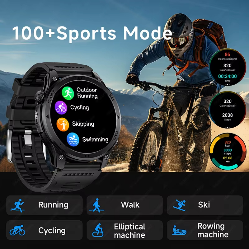 Nowy smartwatch męski 2026 z G – Outdoor Power Meter Box recenzja i cena
