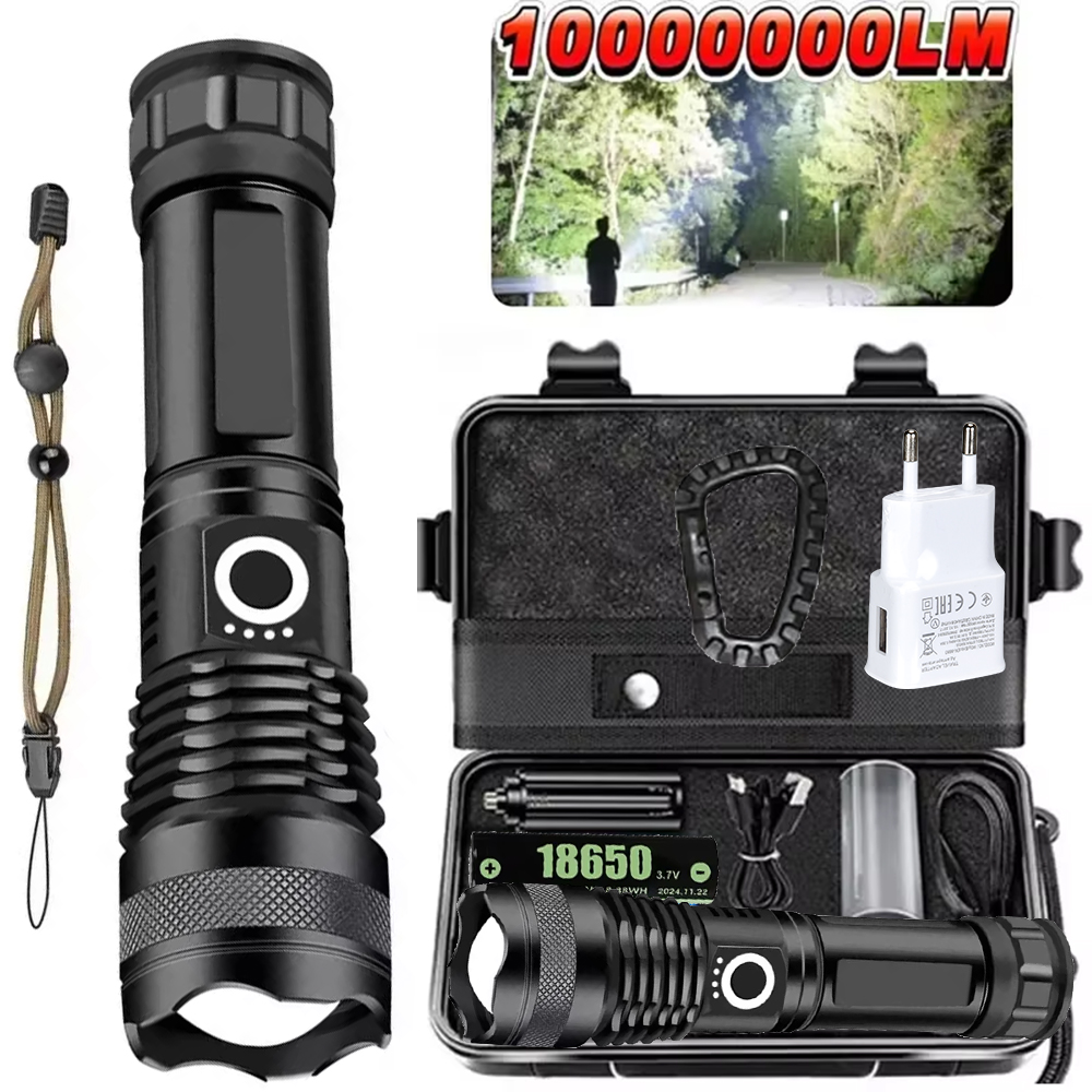 Latarka LED o dużej mocy, łado – Outdoor Power For Camping recenzja i cena