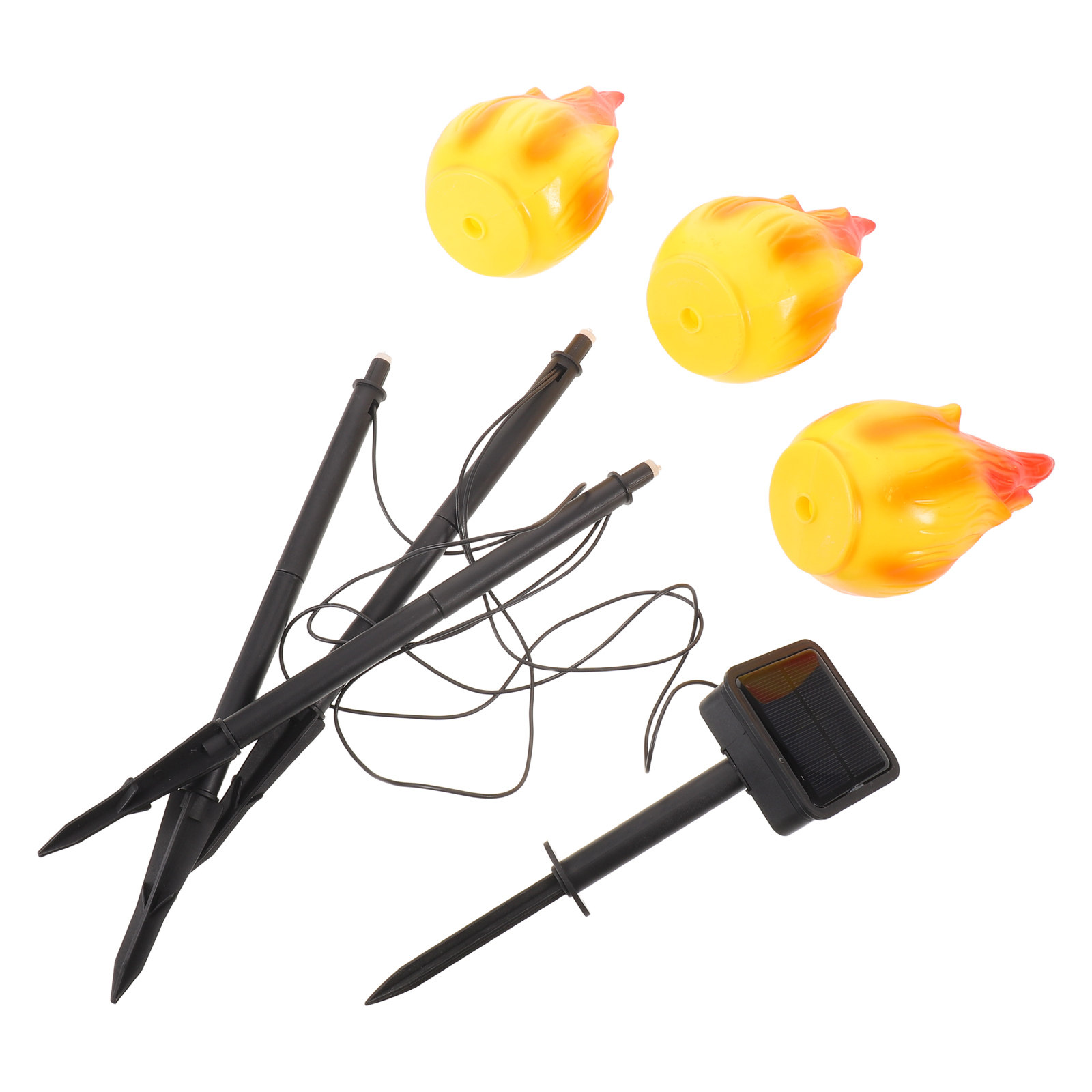 3 sztuki solarnych lamp ogrodo – Outdoor Yard Power Stake recenzja i cena