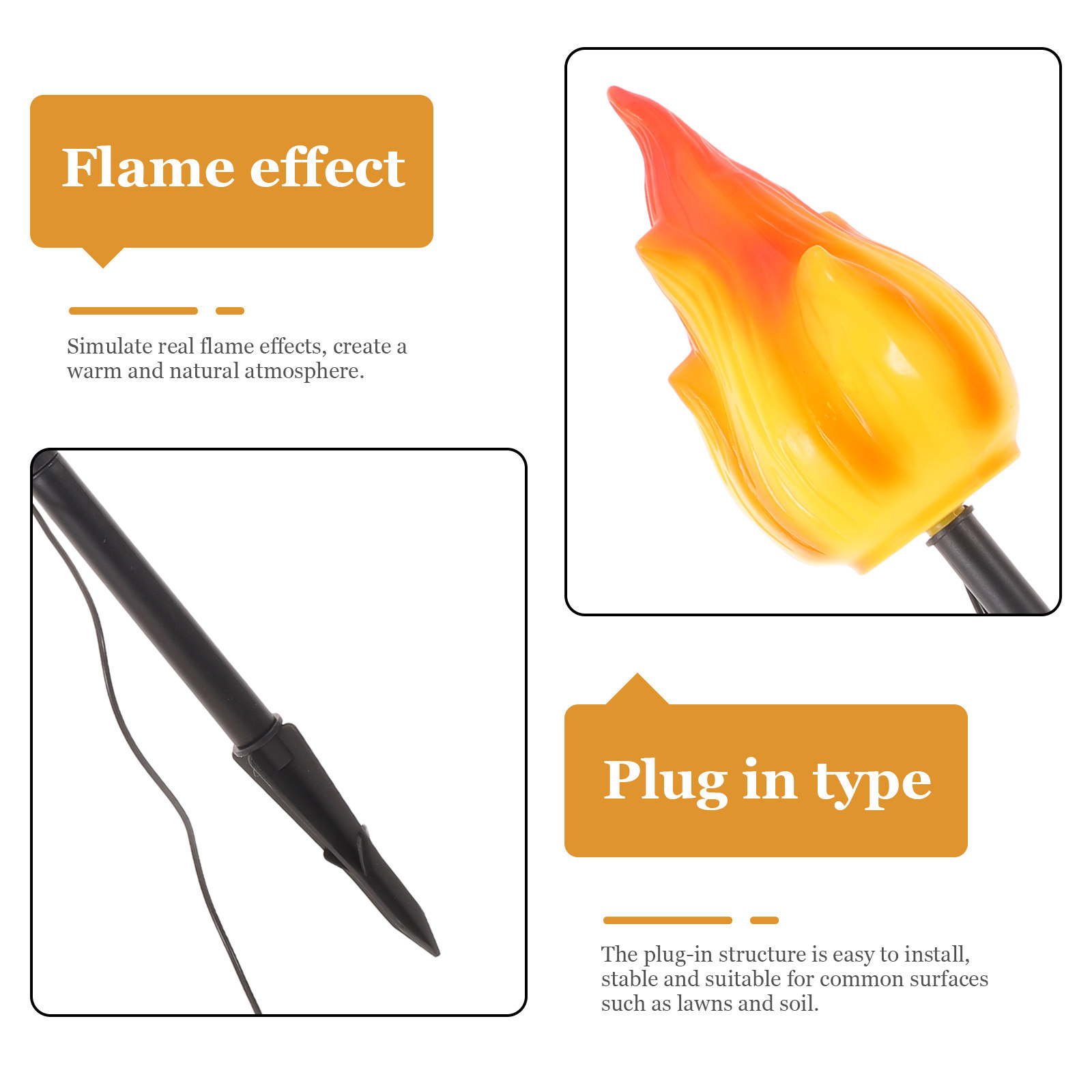 3 sztuki solarnych lamp ogrodo – Outdoor Yard Power Stake recenzja i cena
