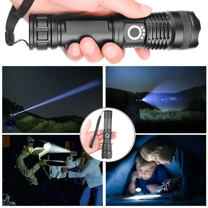 Latarka LED o dużej mocy XHP70 – Outdoor Power Usb recenzja i cena