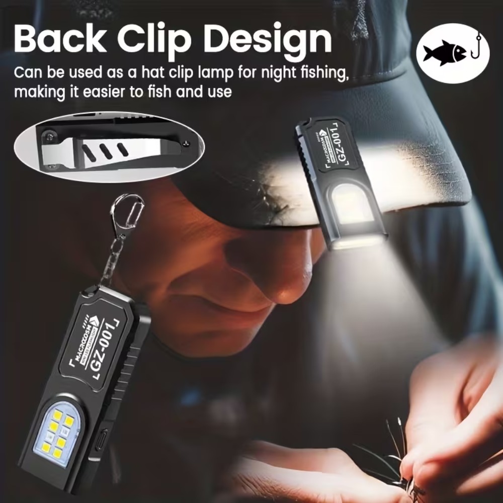 Mini latarka LED COB na breloc – Outdoor Power Usb recenzja i cena