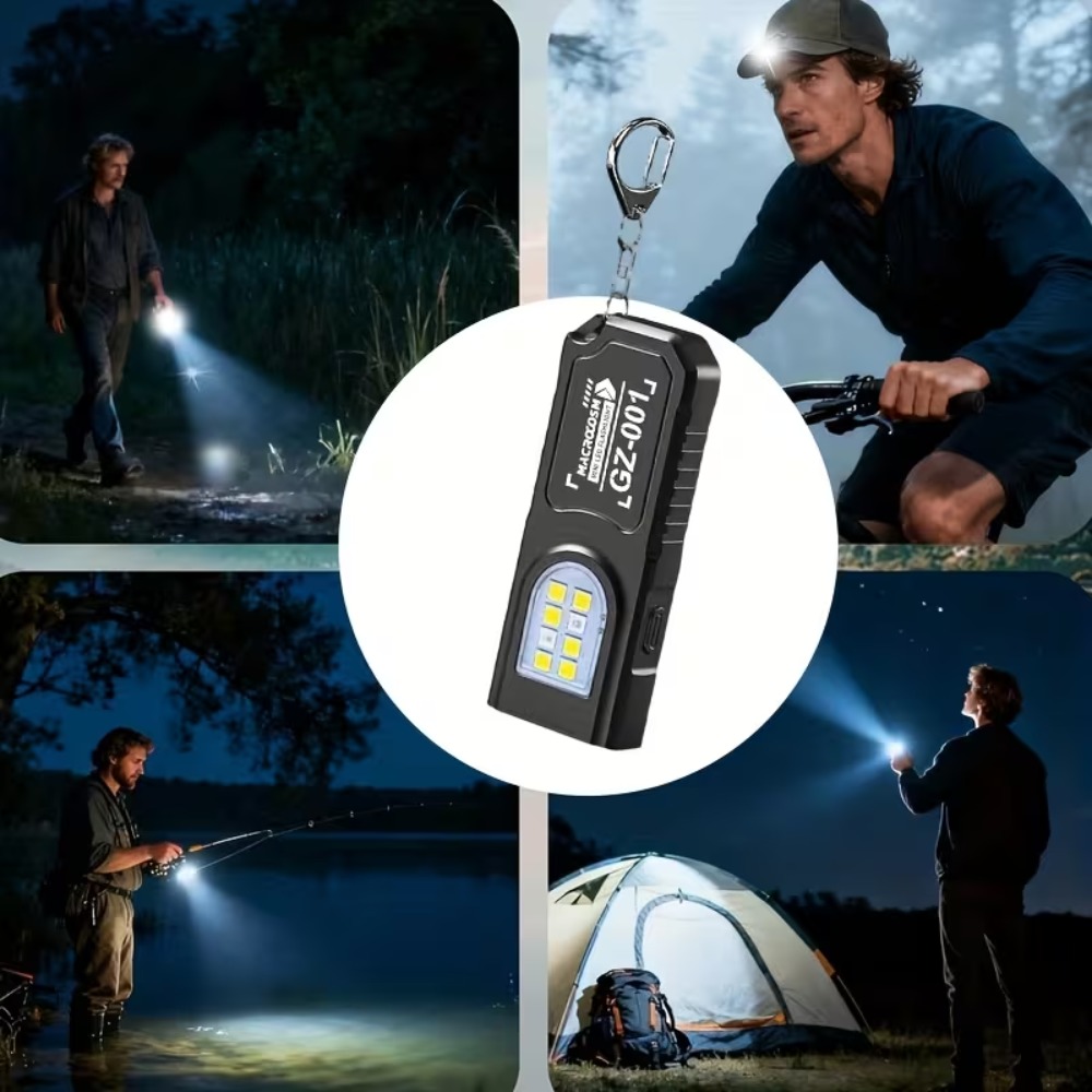 Mini latarka LED COB na breloc – Outdoor Power Usb recenzja i cena